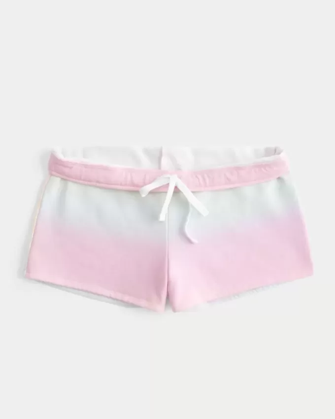 Mini shorts in pile