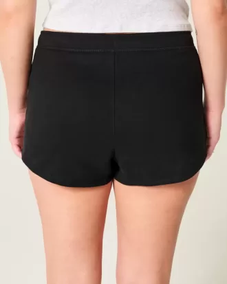 Mini shorts in pile