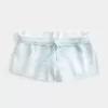 Mini shorts in pile