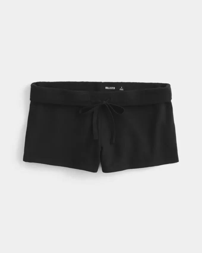 Mini shorts in pile