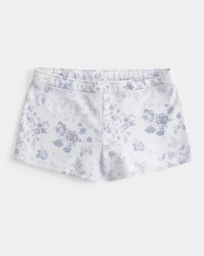 Mini shorts in pile
