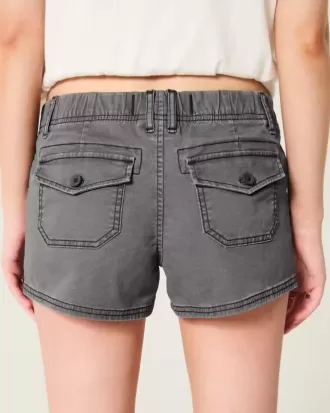 Mini shorts in twill a vita bassissima
