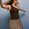 Minigonna a bolle scozzese Minigonna a bolle scozzese