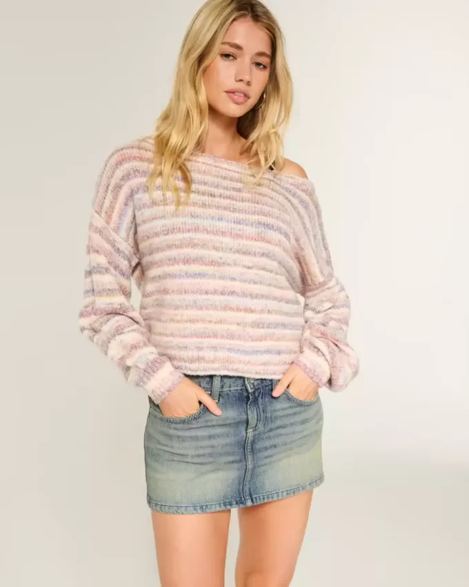 Minigonna in denim a vita bassa