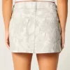 Minigonna mimetica in twill
