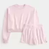 Pacchetto felpa Easy Crew e pantaloncini in pile