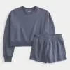 Pacchetto felpa Easy Crew e pantaloncini in pile