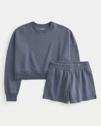 Pacchetto felpa Easy Crew e pantaloncini in pile