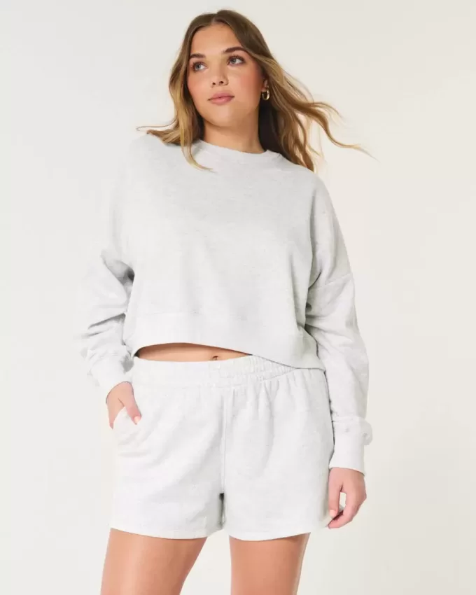 Pacchetto felpa Easy Crew e pantaloncini in pile