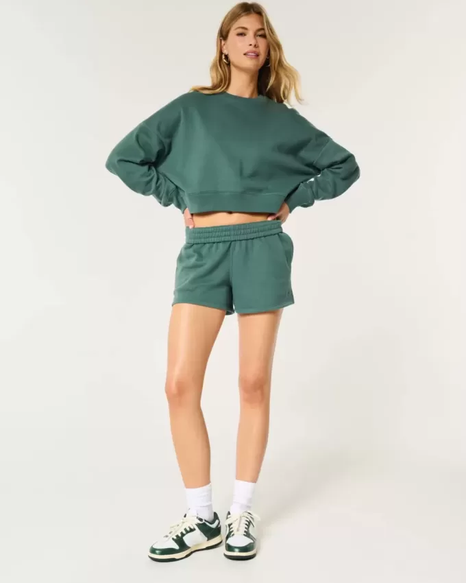 Pacchetto felpa Easy Crew e pantaloncini in pile