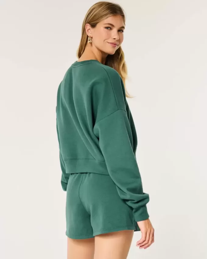 Pacchetto felpa Easy Crew e pantaloncini in pile