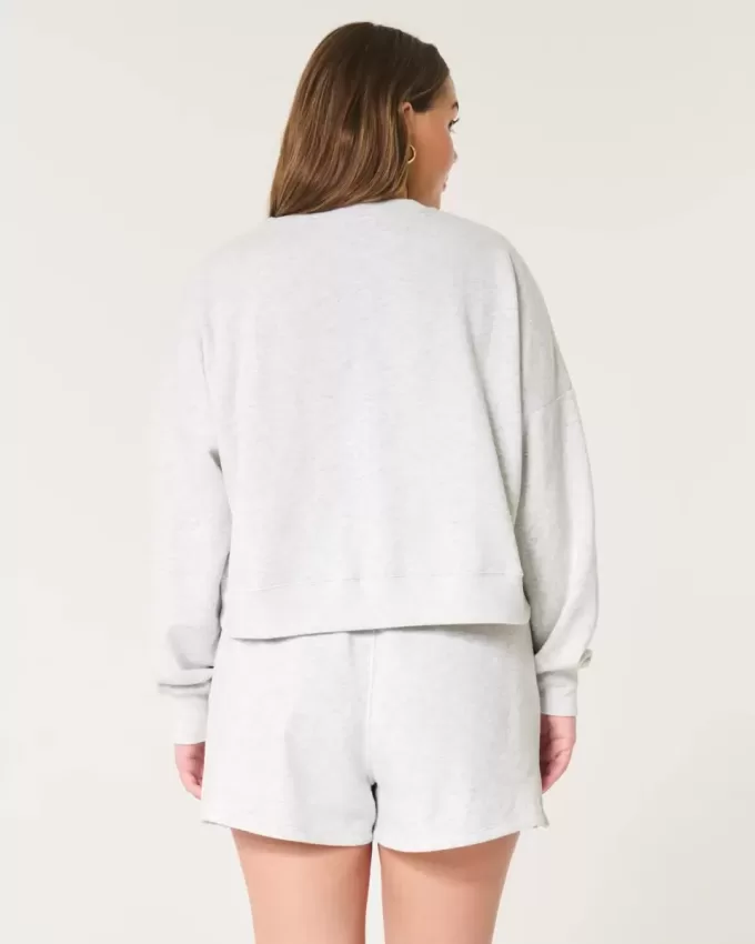 Pacchetto felpa Easy Crew e pantaloncini in pile