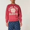 Pantaloncini a metà coscia con motivo a bandiera americana
