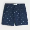 Pantaloncini a metà coscia con motivo a bandiera americana