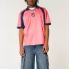 Pantaloncini cargo in denim super larghi con lavaggio medio