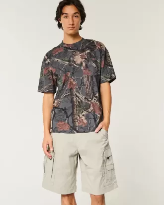 Pantaloncini cargo larghi