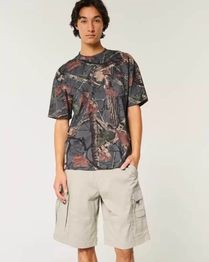 Pantaloncini cargo larghi