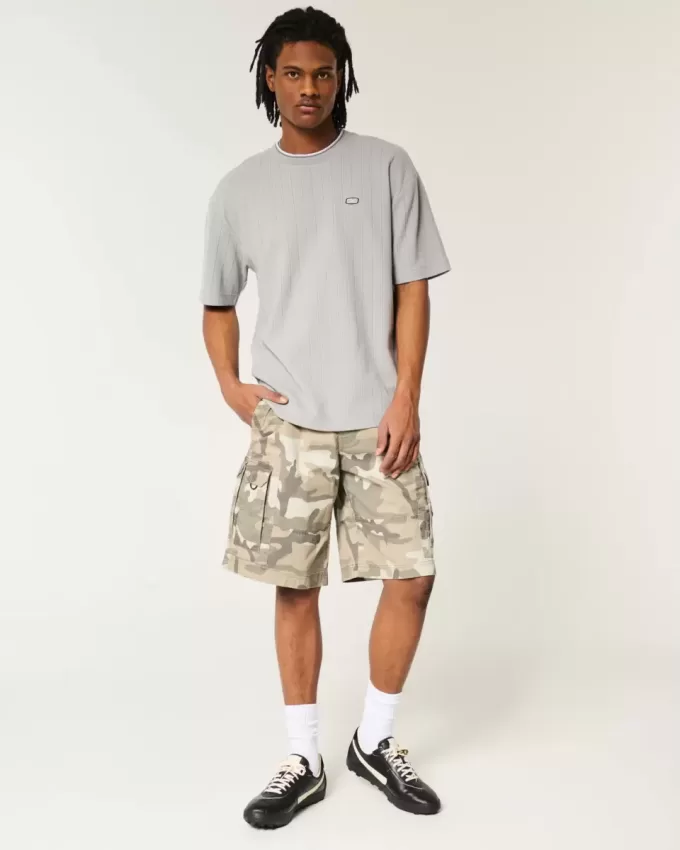 Pantaloncini cargo larghi
