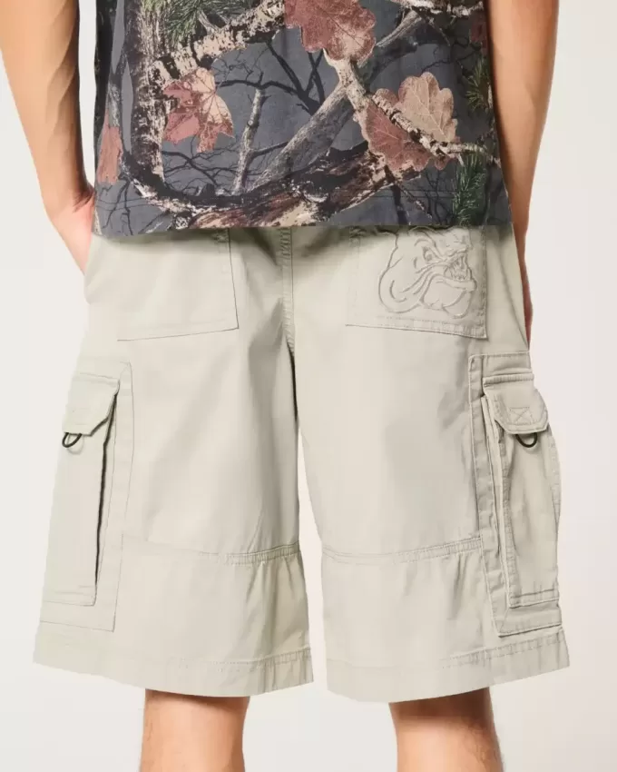 Pantaloncini cargo larghi