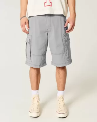 Pantaloncini cargo larghi fino al ginocchio