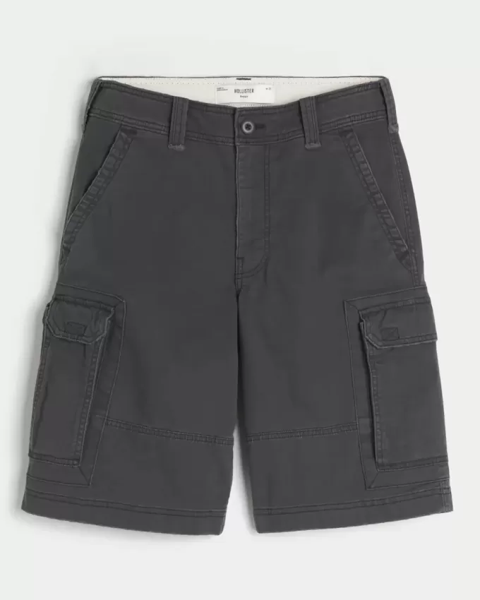 Pantaloncini cargo larghi fino al ginocchio