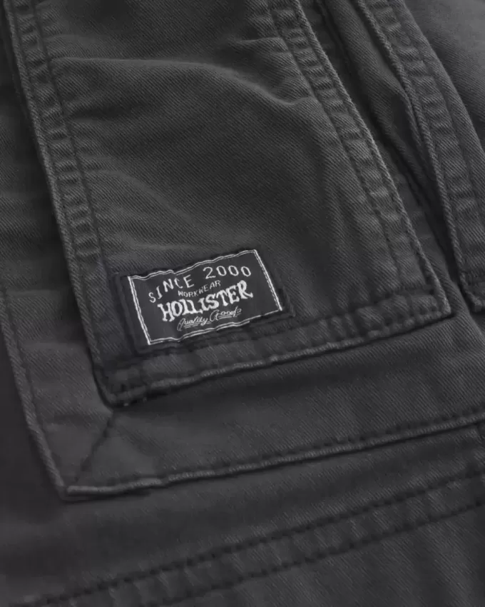 Pantaloncini cargo larghi fino al ginocchio