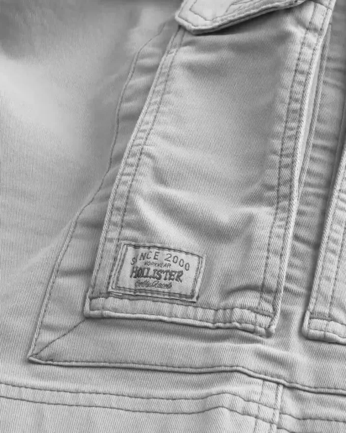 Pantaloncini cargo larghi fino al ginocchio