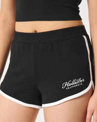 Pantaloncini con logo a vita alta