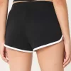 Pantaloncini con logo a vita alta Pantaloncini con logo a vita alta