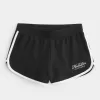 Pantaloncini con logo a vita alta Pantaloncini con logo a vita alta