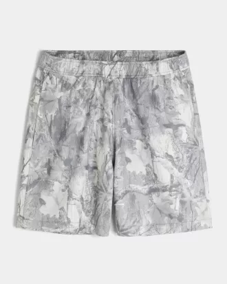 Pantaloncini da basket larghi mimetici