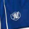 Pantaloncini da calcio con logo in maglia a metà coscia