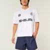 Pantaloncini da calcio larghi a metà coscia Pantaloncini da calcio larghi a metà coscia
