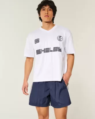 Pantaloncini da calcio larghi a metà coscia