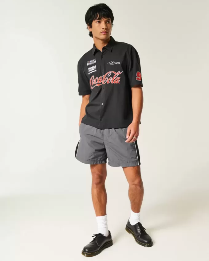Pantaloncini da calcio larghi a metà coscia