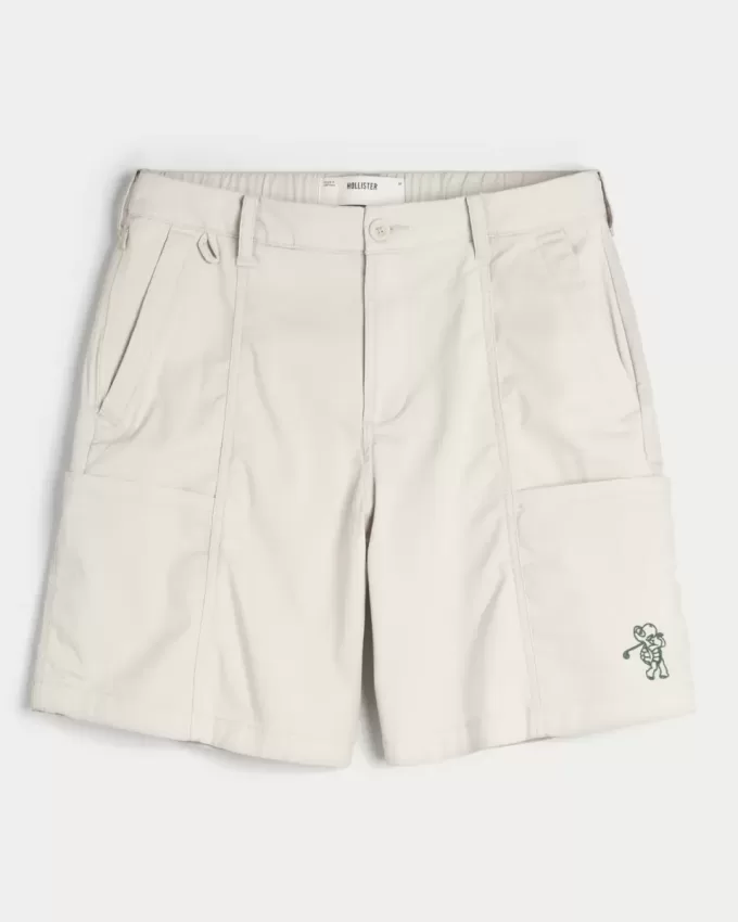 Pantaloncini da golf rinfrescanti sopra il ginocchio