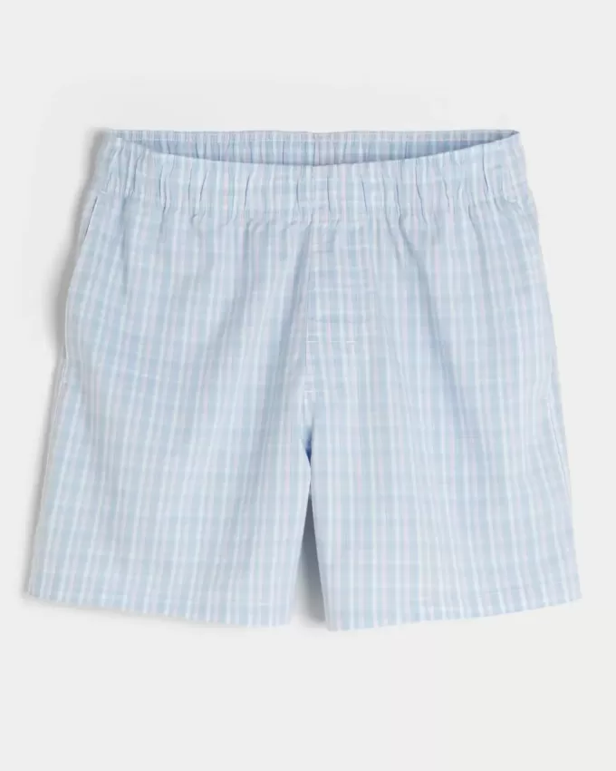 Pantaloncini da notte in popeline