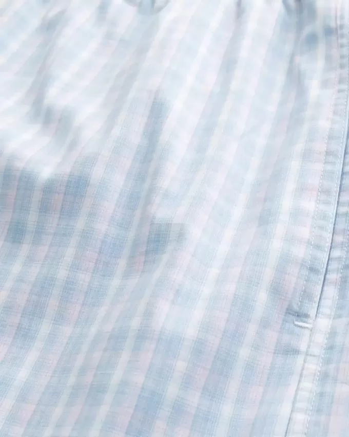 Pantaloncini da notte in popeline