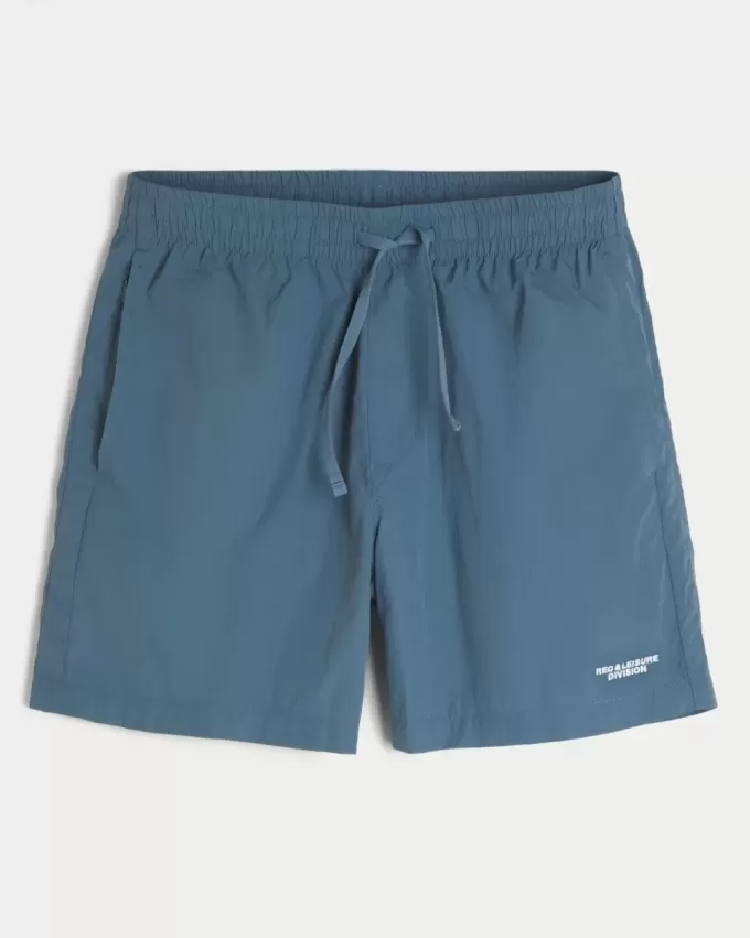 Pantaloncini da tuta in nylon sopra il ginocchio