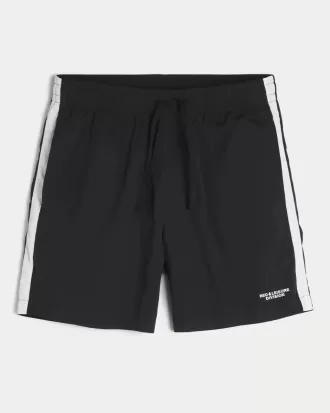 Pantaloncini da tuta in nylon sopra il ginocchio