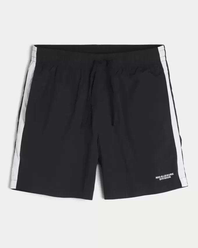 Pantaloncini da tuta in nylon sopra il ginocchio