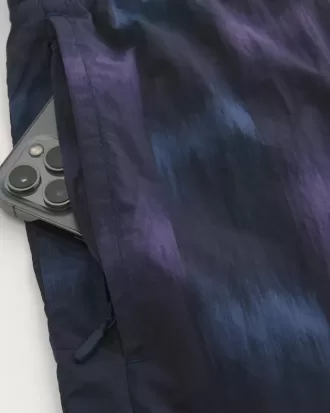 Pantaloncini da tuta in nylon sopra il ginocchio