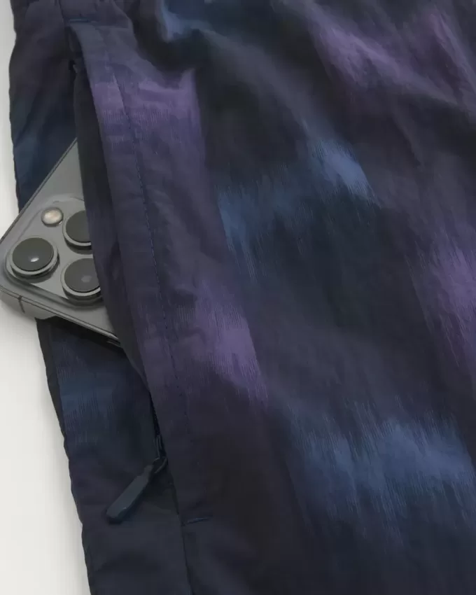 Pantaloncini da tuta in nylon sopra il ginocchio