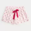 Pantaloncini di flanella con cravatta