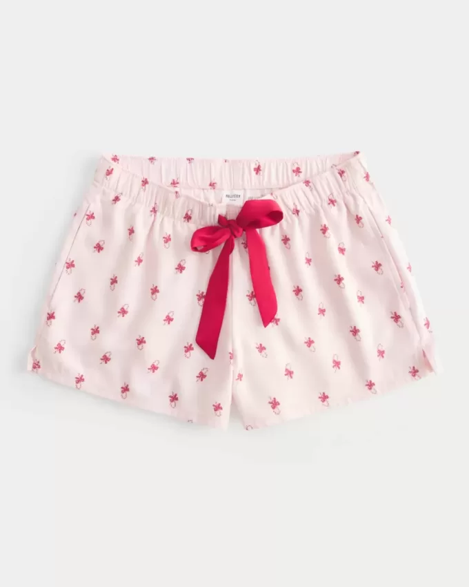 Pantaloncini di flanella con cravatta