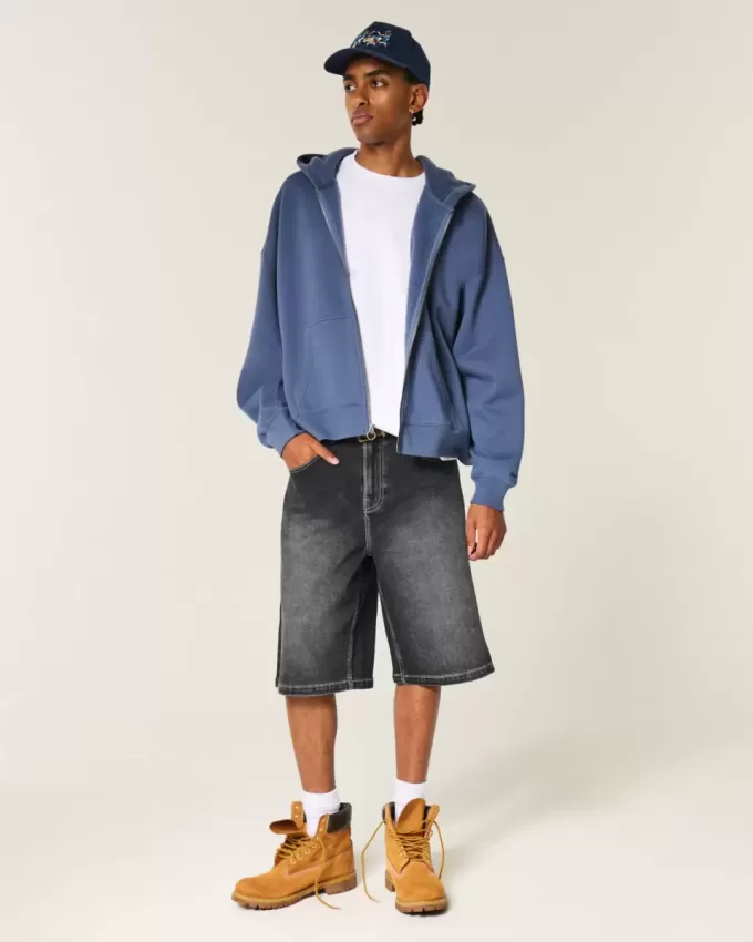 Pantaloncini di jeans super larghi