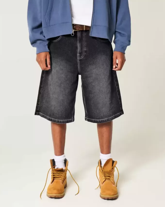 Pantaloncini di jeans super larghi