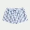 Pantaloncini in cotone Oxford con cravatta