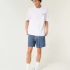 Pantaloncini in misto lino