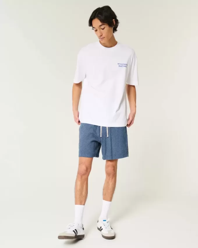 Pantaloncini in misto lino